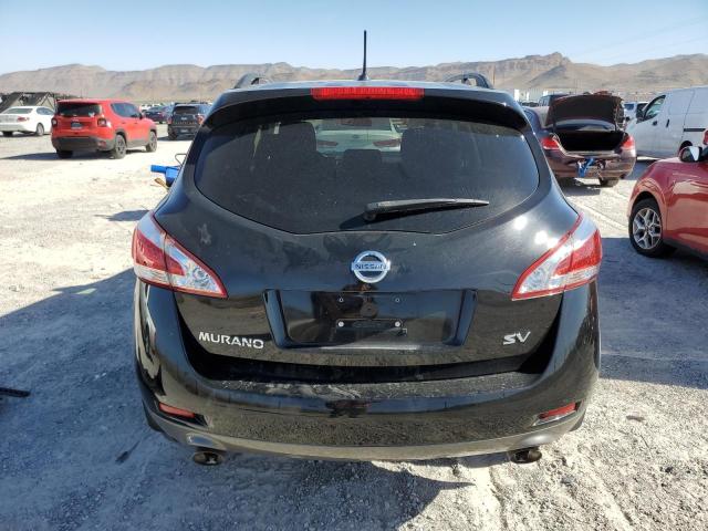 JN8AZ1MU7CW112989 - 2012 NISSAN MURANO S BLACK photo 6