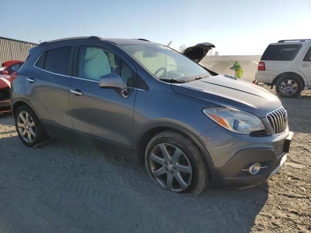 KL4CJDSB6DB108983 - 2013 BUICK ENCORE PREMIUM GRAY photo 4