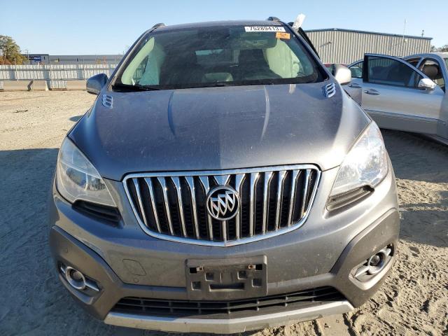 KL4CJDSB6DB108983 - 2013 BUICK ENCORE PREMIUM GRAY photo 5