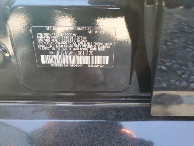 JF1VA1A63F9818120 - 2015 SUBARU WRX BLACK photo 13