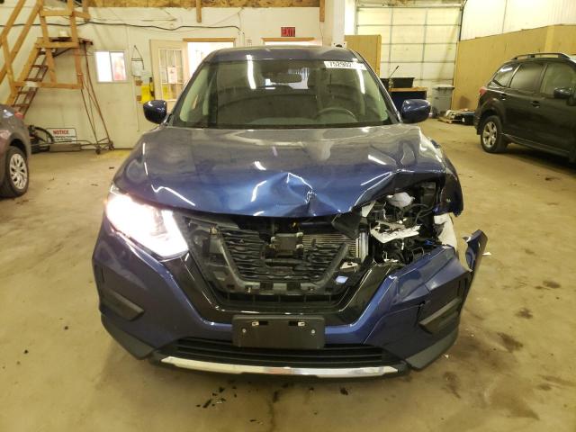 5N1AT2MV9KC747588 - 2019 NISSAN ROGUE S BLUE photo 5