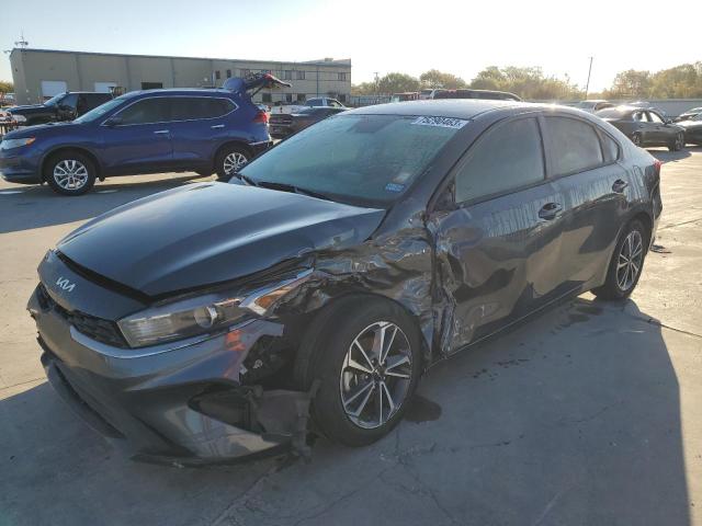 3KPF24AD2NE440359 - 2022 KIA FORTE FE GRAY photo 1