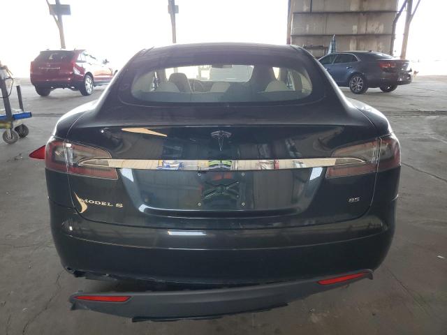 5YJSA1CN8DFP11438 - 2013 TESLA MODEL S BLACK photo 6