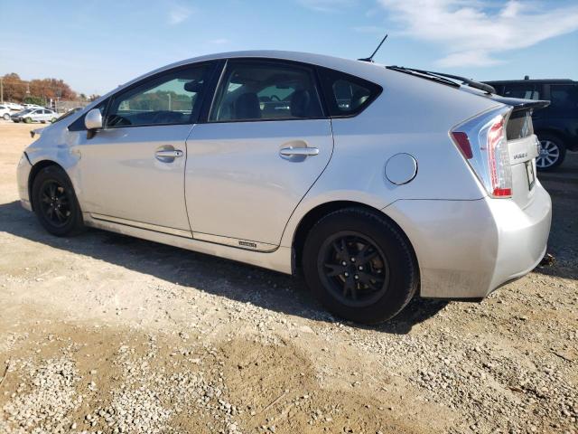 JTDKN3DU1C1611629 - 2012 TOYOTA PRIUS SILVER photo 2