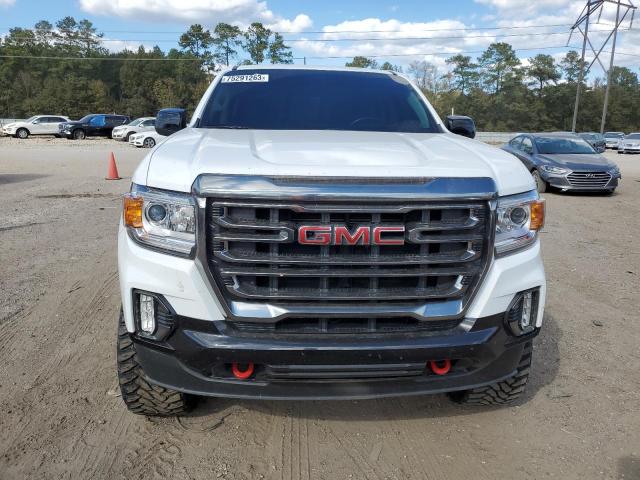 1GTG6FEN2N1100168 - 2022 GMC CANYON AT4 WHITE photo 5