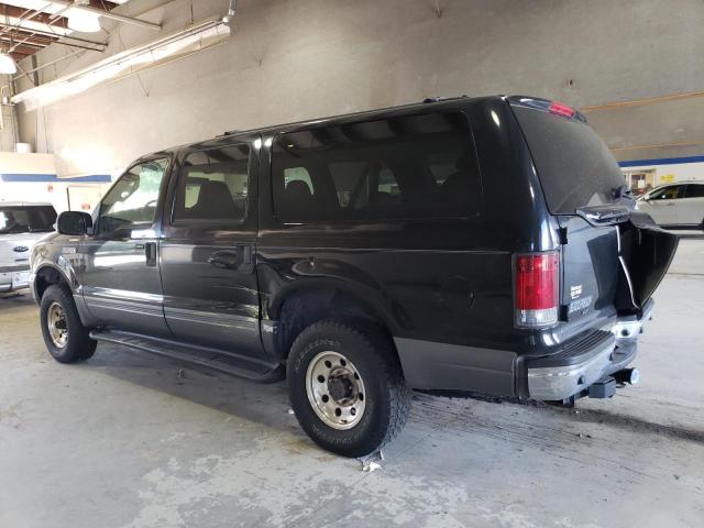 1FMNU41L54EA91510 - 2004 FORD EXCURSION XLT BLACK photo 2