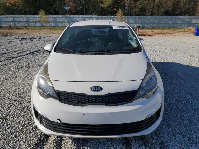 KNADM4A38G6658854 - 2016 KIA RIO LX WHITE photo 5