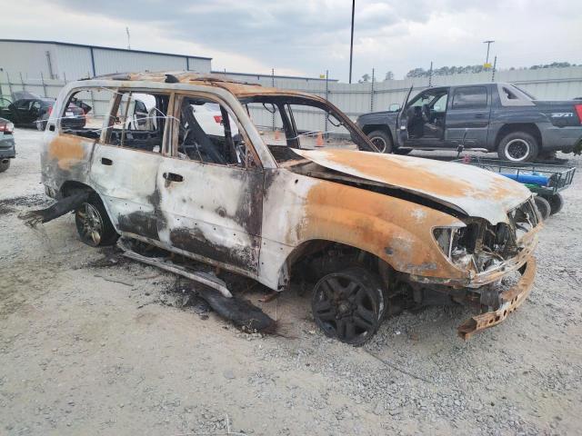 JTJHT00W423513104 - 2002 LEXUS LX 470 BURN photo 4