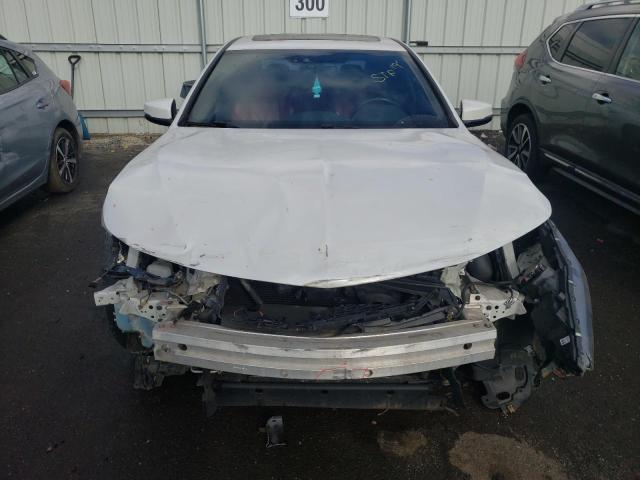 19UUB1F61KA005235 - 2019 ACURA TLX TECHNOLOGY WHITE photo 5