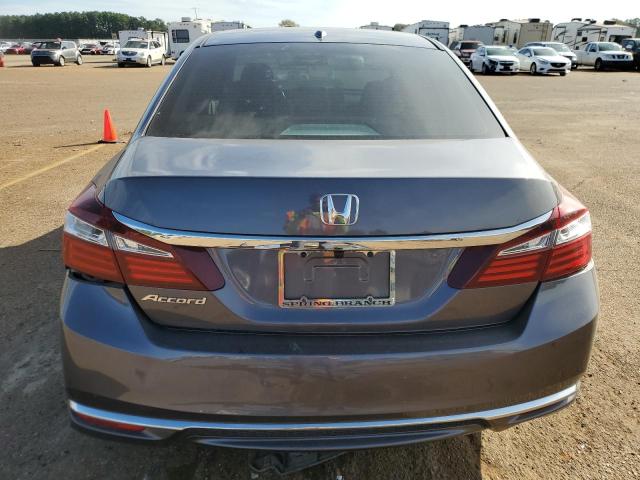 1HGCR2F85HA181891 - 2017 HONDA ACCORD EXL CHARCOAL photo 6