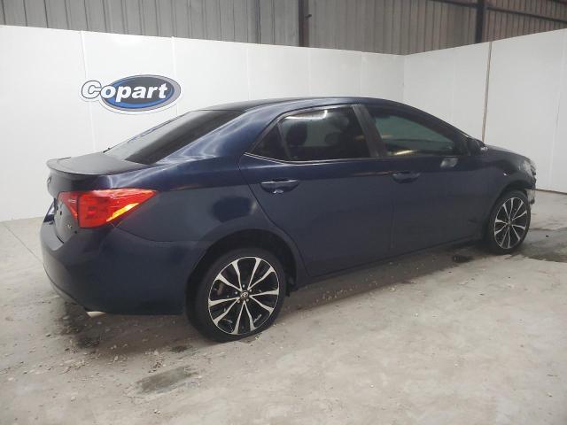 5YFBURHEXHP596219 - 2017 TOYOTA COROLLA L BLUE photo 3