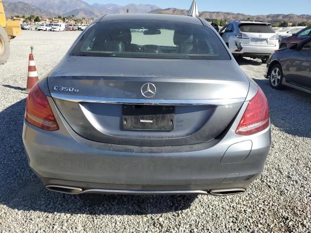 55SWF4HB2JU236091 - 2018 MERCEDES-BENZ C 350E GRAY photo 6