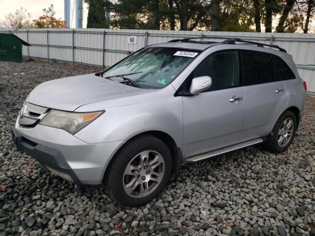 2HNYD28608H541045 - 2008 ACURA MDX AWD TECHNOLOGY SILVER photo 1