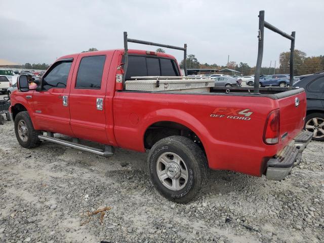 1FTSW21P76EB56756 - 2006 FORD F-250 SUPER DUTY RED photo 2
