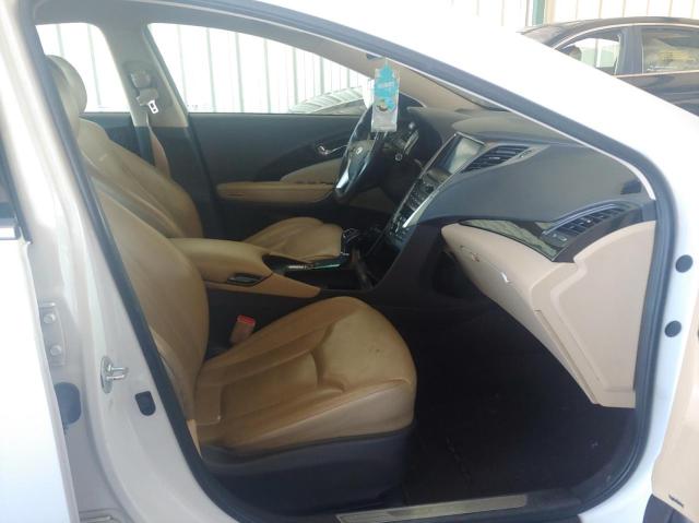 KMHFH4JG9EA372780 - 2014 HYUNDAI AZERA GLS WHITE photo 5