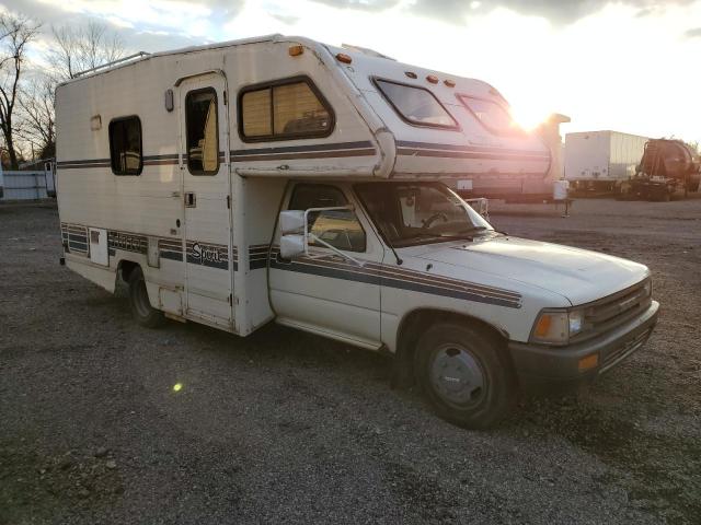 JT5VN94T1K0000460 - 1989 TOYOTA PICKUP CAB CHASSIS SUPER LONG WHEELBASE BEIGE photo 1