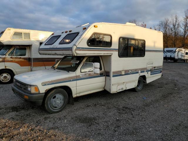 JT5VN94T1K0000460 - 1989 TOYOTA PICKUP CAB CHASSIS SUPER LONG WHEELBASE BEIGE photo 2