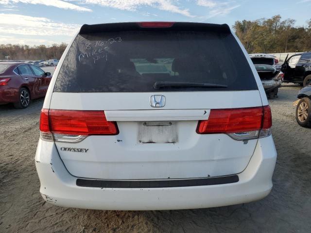 5FNRL38218B039327 - 2008 HONDA ODYSSEY LX WHITE photo 6