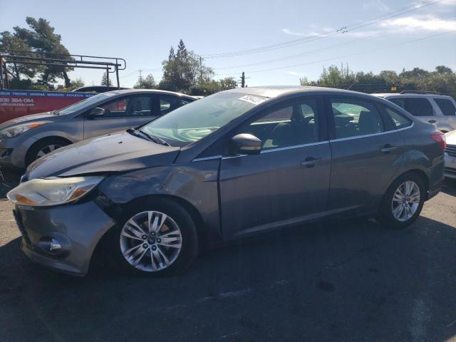 1FAHP3H29CL367235 - 2012 FORD FOCUS SEL GRAY photo 1
