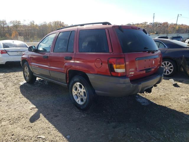 1J8GW38S82C177510 - 2002 JEEP GRAND CHER SPORT RED photo 2