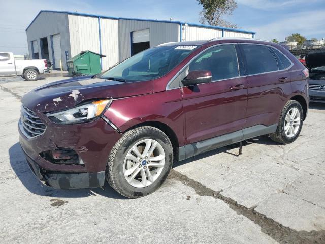 2FMPK3J97LBB42173 - 2020 FORD EDGE SEL MAROON photo 1