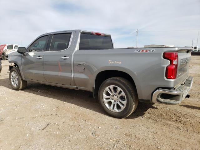 1GCUDGE8XPZ185550 - 2023 CHEVROLET SILVERADO K1500 LTZ GRAY photo 2