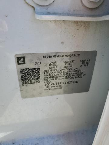 1G1ZG5ST3LF023256 - 2020 CHEVROLET MALIBU RS 白色 照片 13