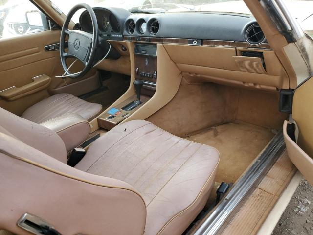 WDBBA48D3HA062355 - 1987 MERCEDES-BENZ 560 SL CREAM photo 8