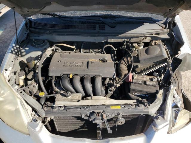 2T1KR32EX3C135649 - 2003 TOYOTA COROLLA MA XR SILVER photo 11