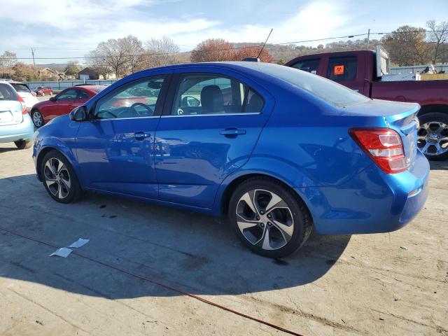 1G1JF5SBXH4122926 - 2017 CHEVROLET SONIC PREMIER BLUE photo 2