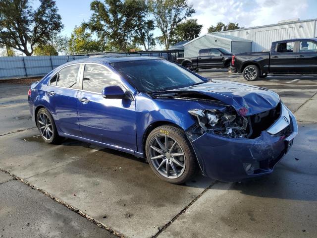 JH4CU2F66AC018655 - 2010 ACURA TSX BLUE photo 4