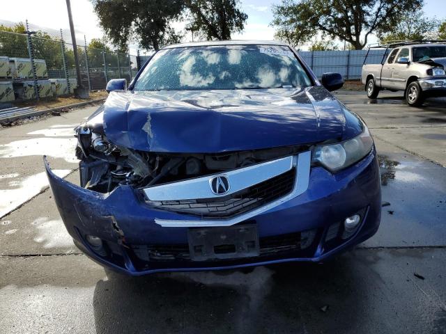 JH4CU2F66AC018655 - 2010 ACURA TSX BLUE photo 5