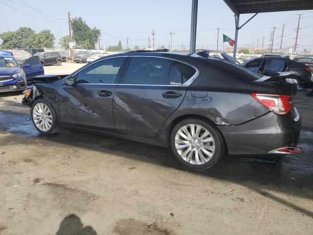 JH4KC1F97FC000997 - 2015 ACURA RLX ADVANCE GRAY photo 2