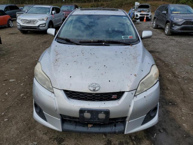 2T1KE40EX9C002502 - 2009 TOYOTA COROLLA MA S SILVER photo 5