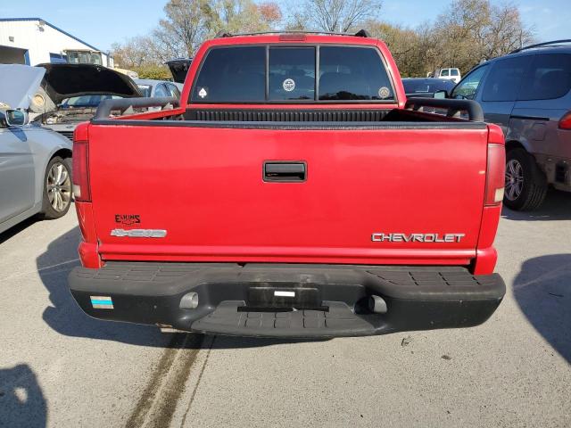 1GCDT13X34K145728 - 2004 CHEVROLET S-10 S10 RED photo 6