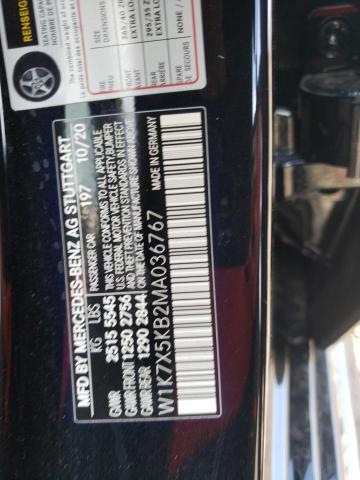 W1K7X5KB2MA036767 - 2021 MERCEDES-BENZ AMG GT 43 BLACK photo 12