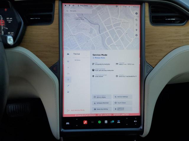 5YJSA1E27LF415232 - 2020 TESLA MODEL S CHARCOAL photo 9