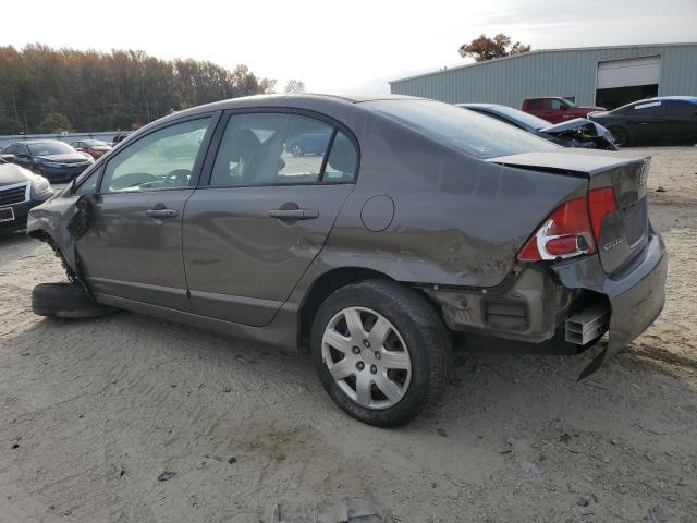 2HGFA165X7H501341 - 2007 HONDA CIVIC LX GRAY photo 2