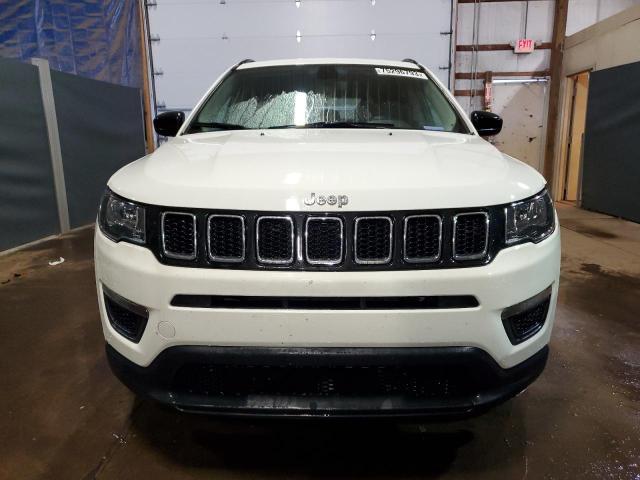 3C4NJDABXMT591523 - 2021 JEEP COMPASS SPORT WHITE photo 5