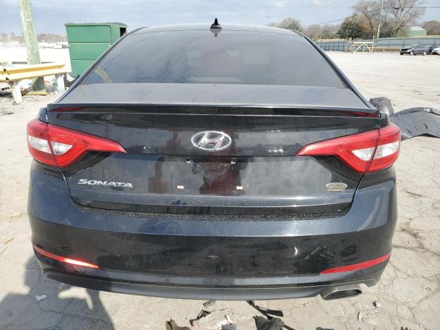 5NPE24AFXFH056498 - 2015 HYUNDAI SONATA SE BLACK photo 6