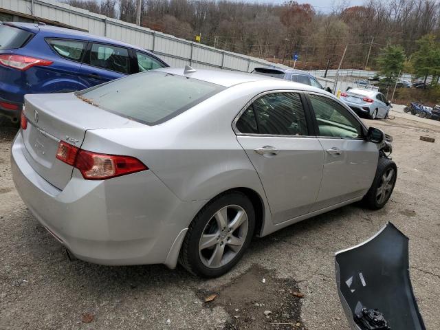 JH4CU2F42EC005325 - 2014 ACURA TSX SILVER photo 3