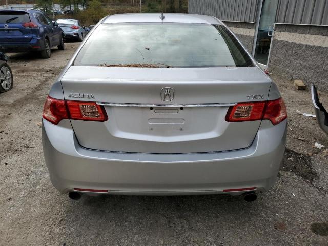 JH4CU2F42EC005325 - 2014 ACURA TSX SILVER photo 6