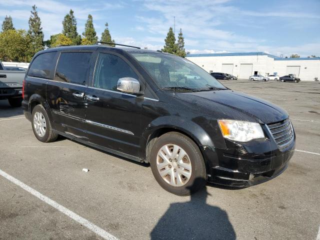 2A4RR6DG1BR698368 - 2011 CHRYSLER TOWN & COU LIMITED BLACK photo 4