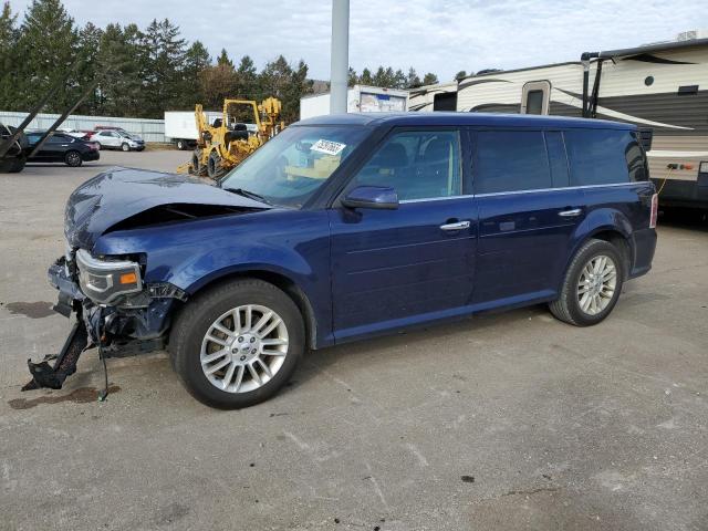 2FMHK6D80GBA03047 - 2016 FORD FLEX LIMITED BLUE photo 1