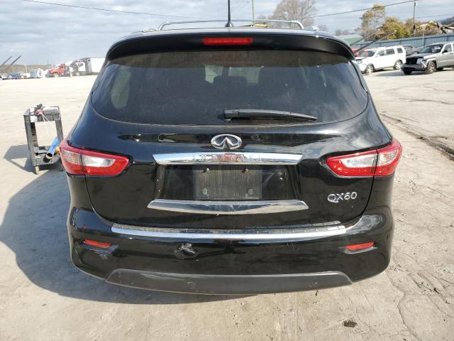 5N1AL0MM8FC554527 - 2015 INFINITI QX60 BLACK photo 6