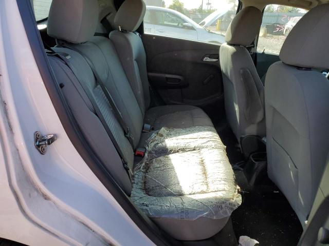 1G1JA6SG2E4172263 - 2014 CHEVROLET SONIC LS WHITE photo 11