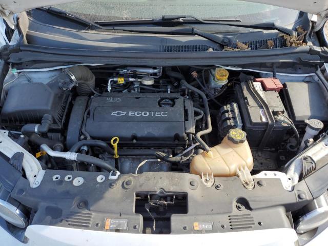 1G1JA6SG2E4172263 - 2014 CHEVROLET SONIC LS WHITE photo 12