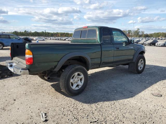 5TESN92NX4Z318494 - 2004 TOYOTA TACOMA XTRACAB PRERUNNER მწვანე ფოტო 3