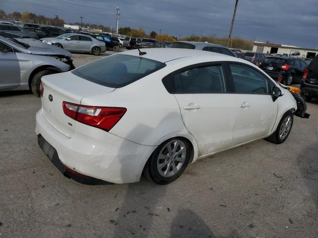 KNADM4A39G6633574 - 2016 KIA RIO LX WHITE photo 3