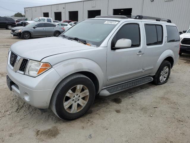 5N1AR18U66C665933 - 2006 NISSAN PATHFINDER LE SILVER photo 1